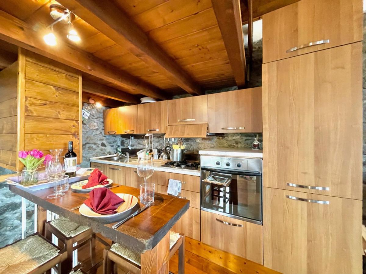 Casa Brenzio Rustico Villa Consiglio di Rumo Luaran gambar